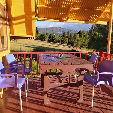 Chalets Amarelo Suesca Bagian luar foto