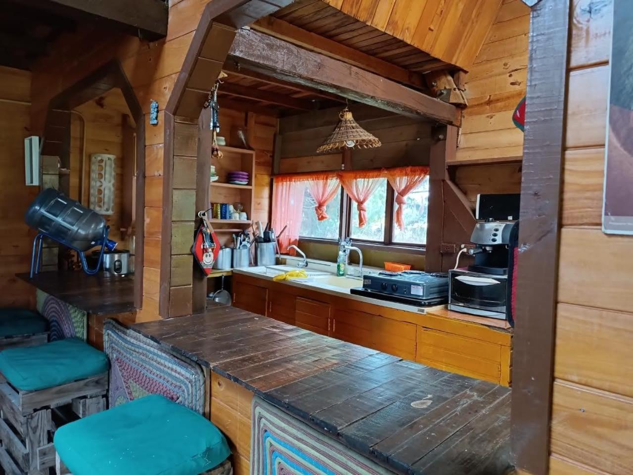 Chalets Amarelo Suesca Bagian luar foto