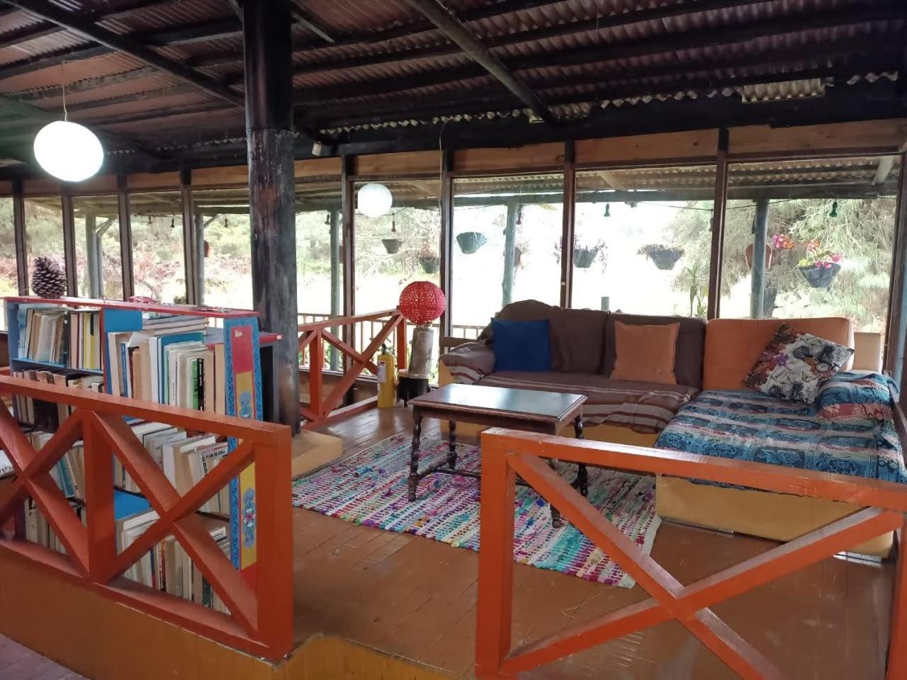 Chalets Amarelo Suesca Bagian luar foto